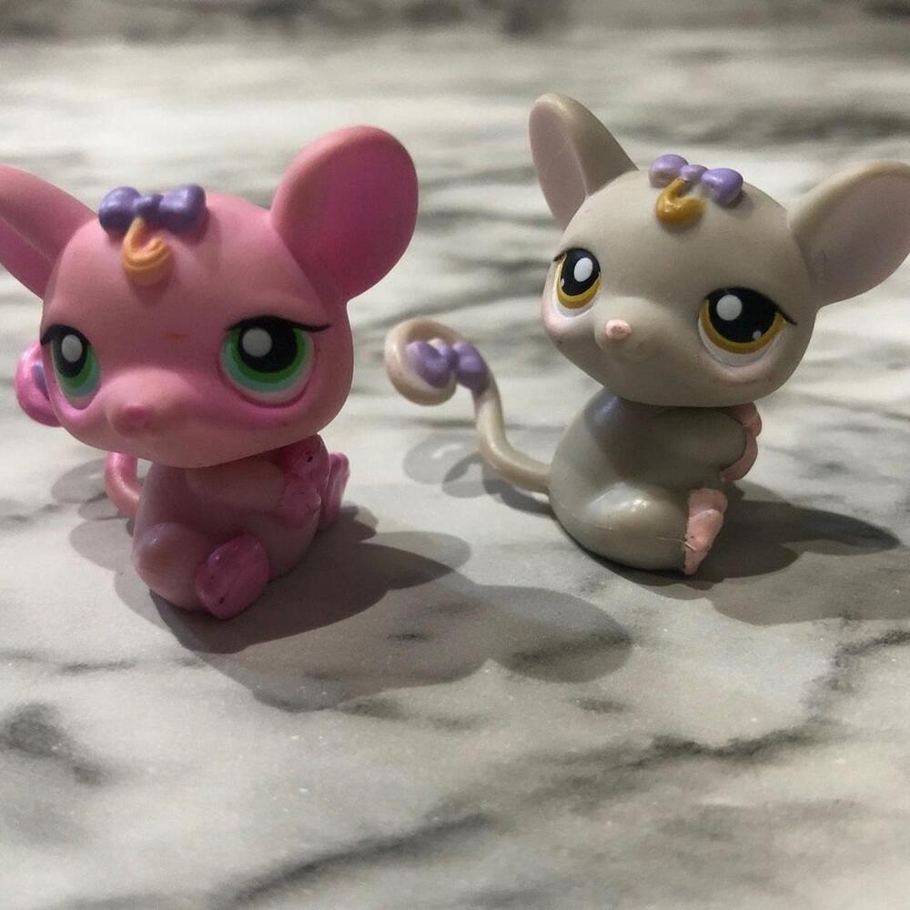 Littlest pet shop baby hamsters